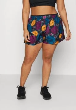 Nike Performance Damen 10K SHORT PLUS - Kurze Sporthose - Black/black