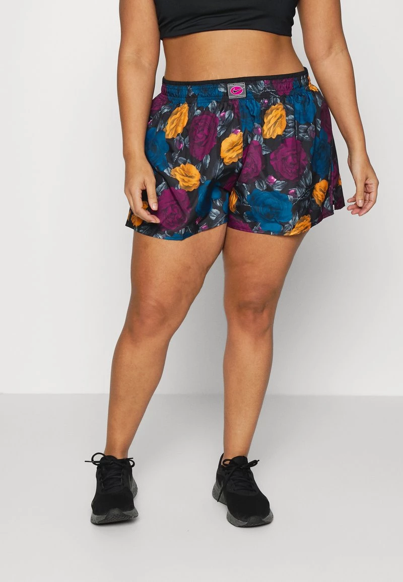 Nike Performance Damen 10K SHORT PLUS - Kurze Sporthose - Black/black 1 Nike Performance Damen 10K SHORT PLUS - Kurze Sporthose - Black/black