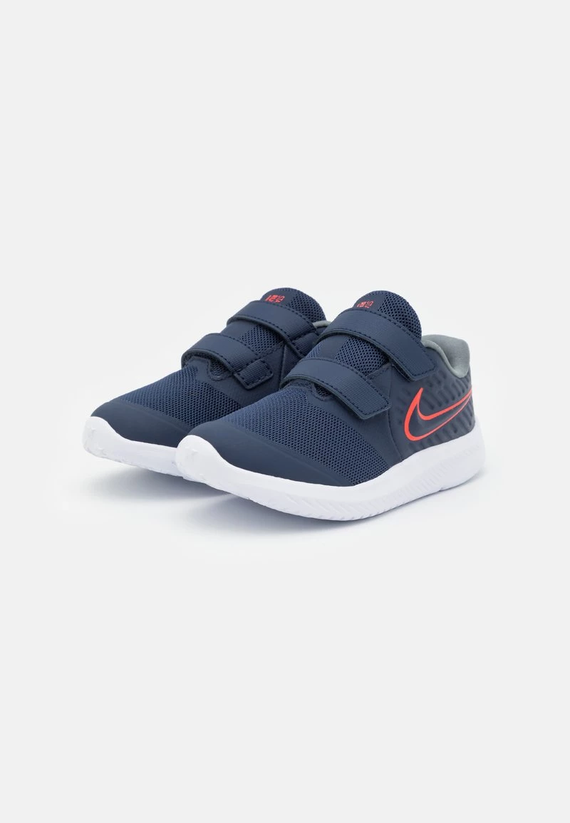 Nike Performance STAR RUNNER 2 UNISEX - Laufschuh Neutral - Midnight Navy/bright Crimson/smoke Grey | Kinder 2 Nike Performance STAR RUNNER 2 UNISEX - Laufschuh Neutral - Midnight Navy/bright Crimson/smoke Grey | Kinder – Bild 2