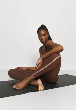 Nike Performance LUXE EYLET 7/8 - Tights - Bronze Eclipse/smokey Mauve | Damen -Angebote Nike Store 191296df2fff4770ae66811fd3bb3fc9