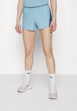 Nike Performance Damen SHORT - Kurze Sporthose - Worn Blue/ash Green/worn Blue/wolf Grey