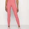 Nike Performance Damen ONE LUXE - Tights - Archaeo Pink