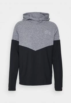 Nike Performance Herren HOOD - Langarmshirt - Black/pure -Angebote Nike Store 1996311057de43a7b069f101d87e264e