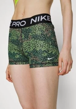 Nike Performance SHORT - Tights - Treeline/black/white | Damen -Angebote Nike Store 19c4e20459854542b33447eeb42e3851