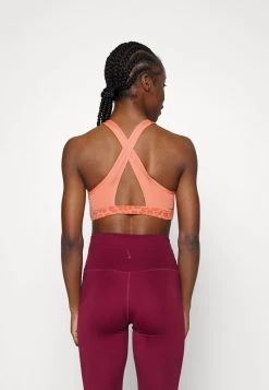 Nike Performance Damen BRA - Sport-BH Mit Mittlerer Stützkraft - Madder Root/madder Root/white -Angebote Nike Store 19f61391ab4748559a4581913810f2e2