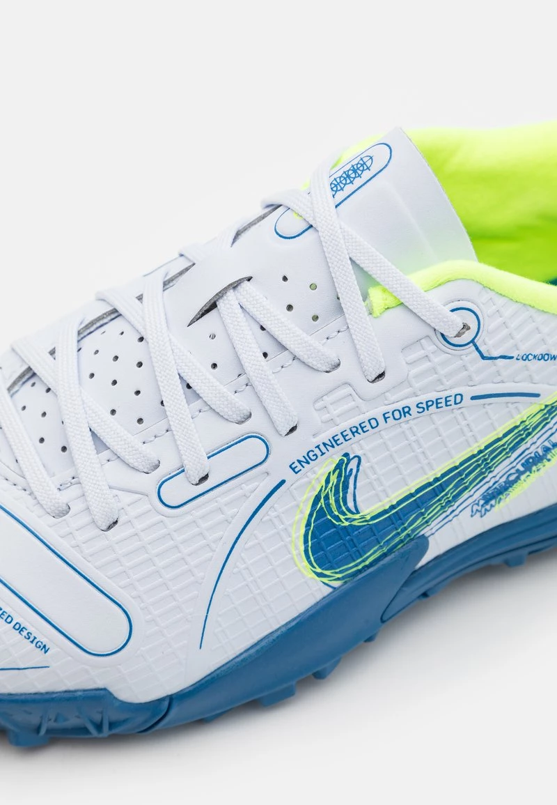 Nike Performance MERCURIAL JR VAPOR 14 ACADEMY TF UNISEX - Fußballschuh Multinocken - Football Grey/dark Marina Blue 6 Nike Performance MERCURIAL JR VAPOR 14 ACADEMY TF UNISEX - Fußballschuh Multinocken - Football Grey/dark Marina Blue – Bild 6