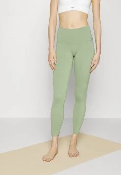 Nike Performance Damen YOGA - Tights - Oil Green/iron Grey