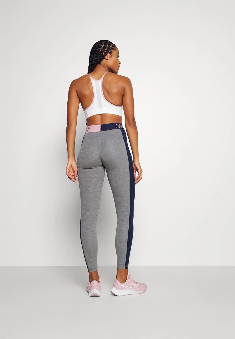 Nike Performance Damen Tights - Smoke Grey Heather/obsidian/white 3 Nike Performance Damen Tights - Smoke Grey Heather/obsidian/white – Bild 3