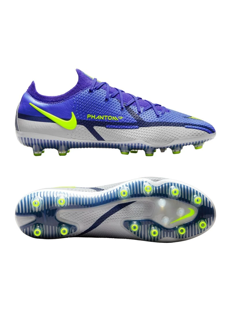 Nike Performance Herren Fußballschuh Nocken - Blaugelbgrau 6 Nike Performance Herren Fußballschuh Nocken - Blaugelbgrau – Bild 6