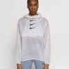 Nike Performance Damen RUN - Laufjacke - White/black