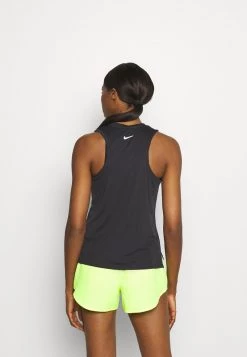 Nike Performance Damen RUN TANK - Top - Black/white -Angebote Nike Store 1a874b6f53ab4800b366f1bf9fb59747