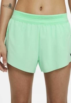 Nike Performance Kurze Sporthose - Green Glow/black | Damen -Angebote Nike Store 1aaf807d41fd4bd4a1ac1d22bb47900f