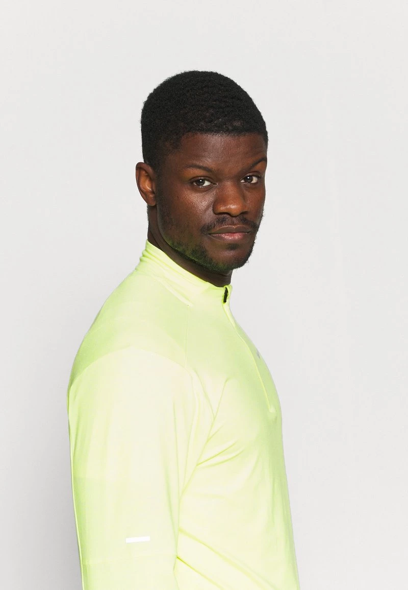 Nike Performance Herren Langarmshirt - Volt/white/silver 5 Nike Performance Herren Langarmshirt - Volt/white/silver – Bild 5