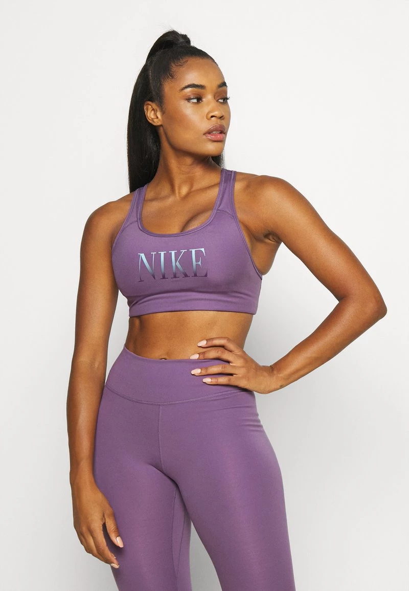 Nike Performance Sport-BH Mit Mittlerer Stützkraft - Amethyst Smoke/copa | Damen 1 Nike Performance Sport-BH Mit Mittlerer Stützkraft - Amethyst Smoke/copa | Damen