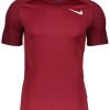 Nike Performance Herren STRIKE II - Sport T-shirt - Rotgoldweiss