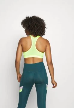 Nike Performance Damen AIR BRA - Sport-BH Mit Mittlerer Stützkraft - Yellow -Angebote Nike Store 1bc495dda8914943aabd3ba56105777c