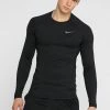 Nike Performance Herren Sport T-shirt - Black/black/dark Grey