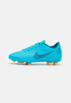 Nike Performance MERCURIAL JR VAPOR 14 CLUB FG/MG UNISEX - Fußballschuh Nocken - Chlorine Blue/laser Orange