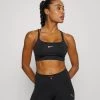 Nike Performance Damen INDY BRA NON PAD - Sport-BH Mit Leichter Stützkraft - Black/white