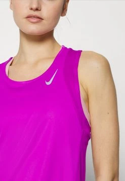 Nike Performance Damen RACE SINGLET - Top - Vivid Purple/reflective Silver -Angebote Nike Store 1d6fb179bdf24f14be2f46f44ceb6144