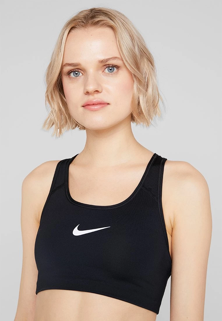Nike Performance CLASSIC - Sport-BH Mit Mittlerer Stützkraft - Black/white | Damen 5 Nike Performance CLASSIC - Sport-BH Mit Mittlerer Stützkraft - Black/white | Damen – Bild 5