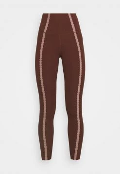 Nike Performance LUXE EYLET 7/8 - Tights - Bronze Eclipse/smokey Mauve | Damen -Angebote Nike Store 1dd90553d73f41a7861c9e1812f155cc