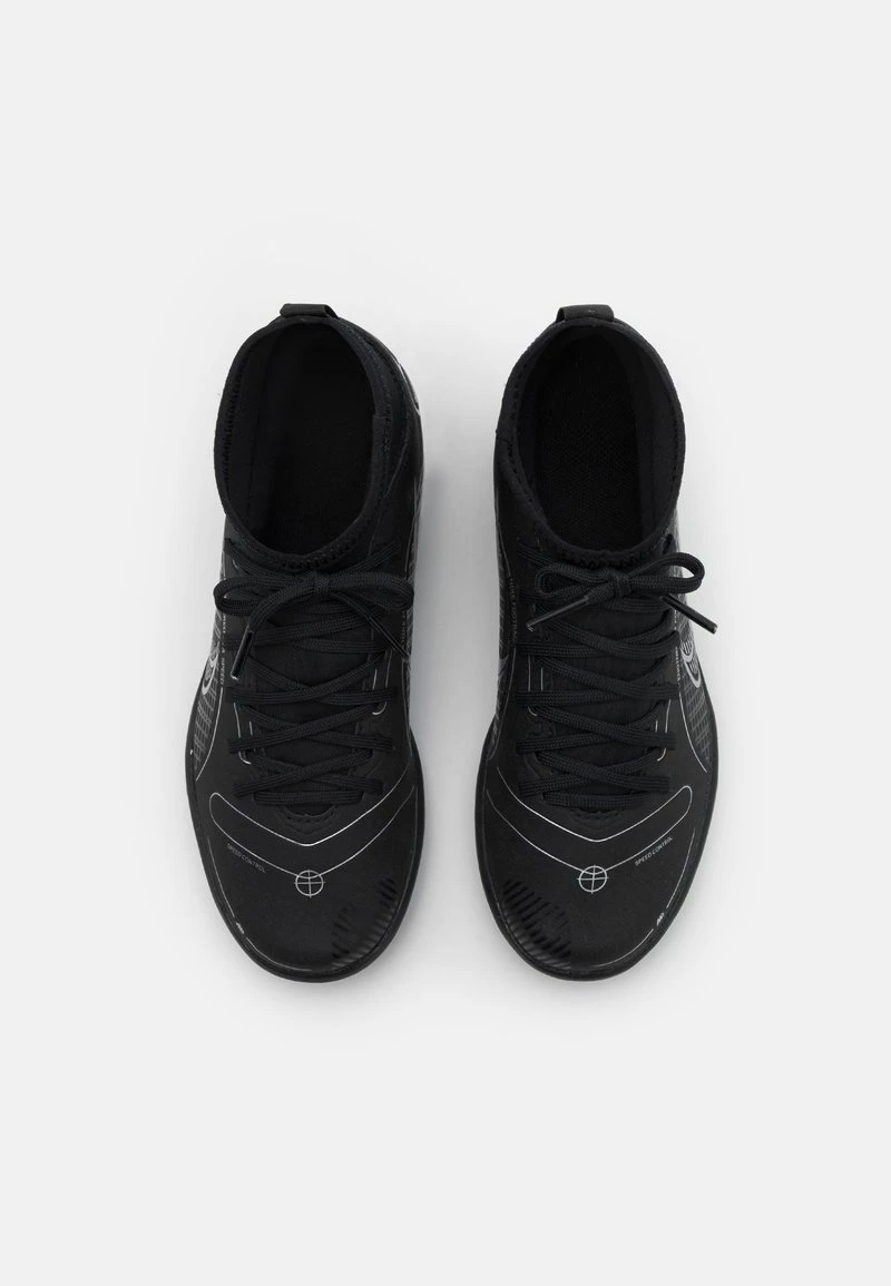 Nike Performance MERCURIAL 8 CLUB TF UNISEX - Fußballschuh Multinocken - Black/metallic Silver/medium Ash 4 Nike Performance MERCURIAL 8 CLUB TF UNISEX - Fußballschuh Multinocken - Black/metallic Silver/medium Ash – Bild 4