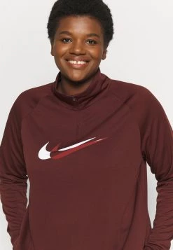 Nike Performance Damen RUN - Sport T-shirt - Bronze Eclipse/redstone/reflective Silver -Angebote Nike Store 1e3e89e95c68427690e3f4f5bfab0ca5