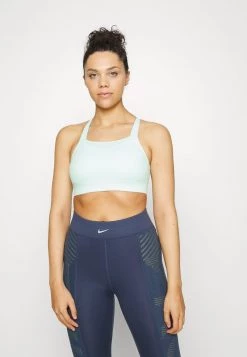 Nike Performance Damen LUXE BRA - Sport-BH Mit Mittlerer Stützkraft - Mint Foam/grey Fog