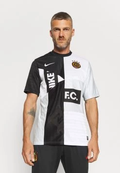 Nike Performance Herren FC HOME - T-Shirt Print - Black/white/pure Platinum