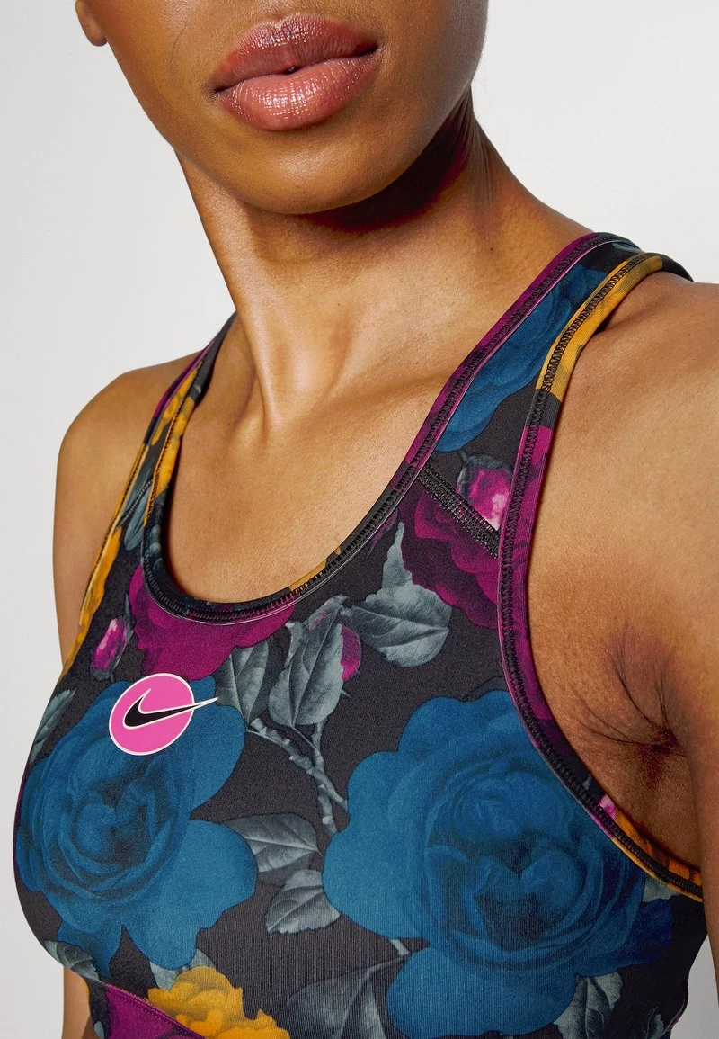 Nike Performance Damen BRA - Sport-BH Mit Mittlerer Stützkraft - Black/white/active Pink 6 Nike Performance Damen BRA - Sport-BH Mit Mittlerer Stützkraft - Black/white/active Pink – Bild 6