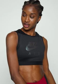 Nike Performance AIR BRA - Sport-BH Mit Mittlerer Stützkraft - Black | Damen -Angebote Nike Store 1ec79a45db124aa6ac1520260b0ebf1c