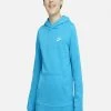 Nike Performance Kinder Kapuzenpullover - Chlorine Blue/white