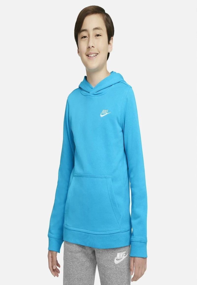 Nike Performance Kinder Kapuzenpullover - Chlorine Blue/white 1 Nike Performance Kinder Kapuzenpullover - Chlorine Blue/white