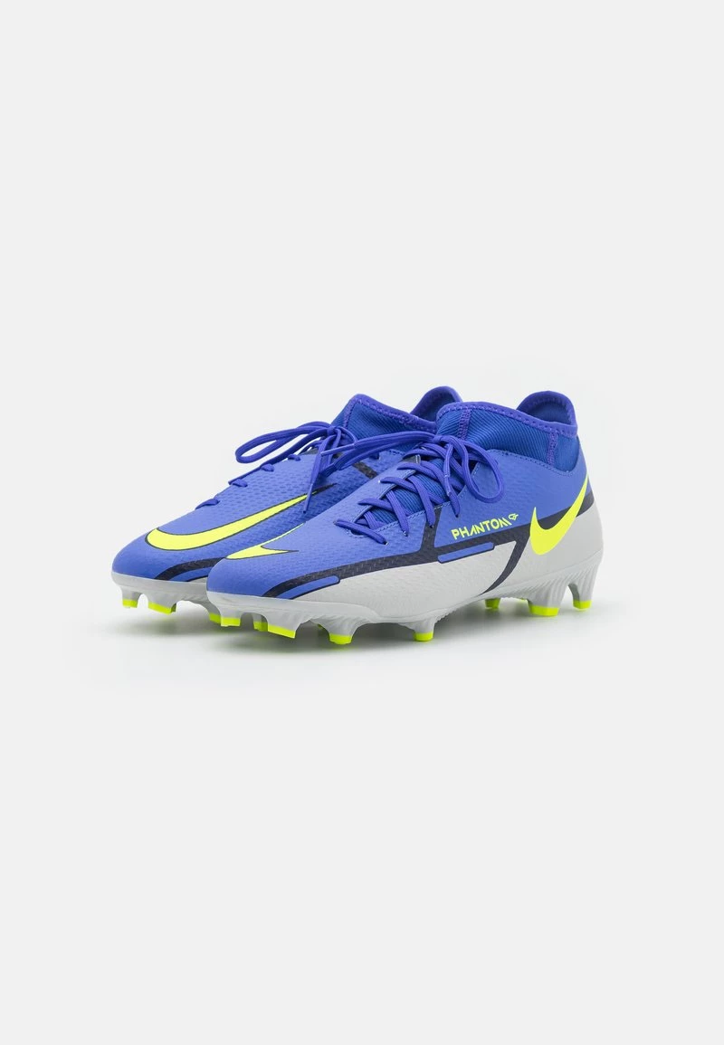 Nike Performance PHANTOM GT2 ACADEMY DYNAMIC FIT FG/MG - Fußballschuh Nocken - Sapphire/volt/grey Fog/blue Void | Unisex 2 Nike Performance PHANTOM GT2 ACADEMY DYNAMIC FIT FG/MG - Fußballschuh Nocken - Sapphire/volt/grey Fog/blue Void | Unisex – Bild 2