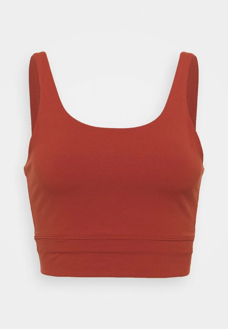 Nike Performance THE YOGA LUXE CROP TANK - Top - Redstone/dark Pony | Damen 4 Nike Performance THE YOGA LUXE CROP TANK - Top - Redstone/dark Pony | Damen – Bild 4