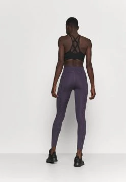 Nike Performance Damen ONE LUX - Tights - Dark Raisin/black/clear -Angebote Nike Store 2046ebb9eb9440689bdf225dfffcebac