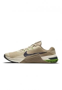 Nike Performance METCON 7 UNISEX - Trainingsschuh - Rattan/thunder Blue-sandalwood-sail-green Strike