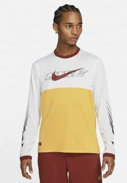 Nike Performance Herren Langarmshirt - Solar Flare/white/dark Cayenne