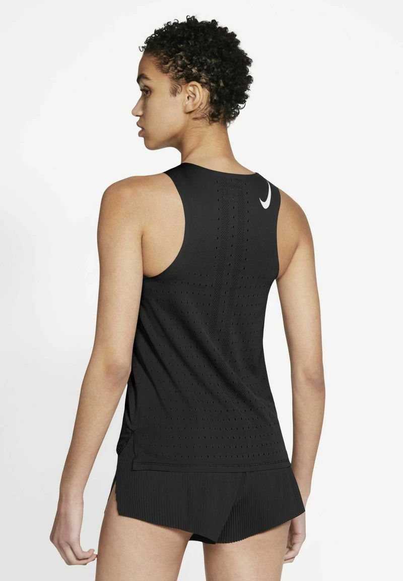 Nike Performance Damen AEROSWIFT - Top - Black/white 7 Nike Performance Damen AEROSWIFT - Top - Black/white – Bild 7