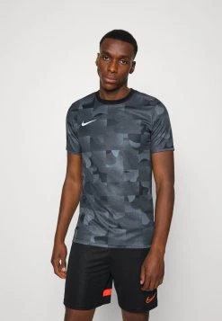 Nike Performance FC LIBERO - T-Shirt Print - Black/anthracite/white | Herren