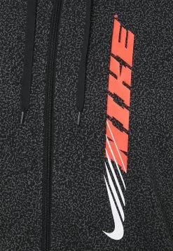 Nike Performance DRY ENERGY - Sweatjacke - Black/bright Crimson | Herren -Angebote Nike Store 2147ee97a1474f55a27e27df7be76ea9