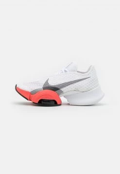 Nike Performance AIR ZOOM SUPERREP 2 UNISEX - Trainingsschuh - White/black/magic Ember/chile Red