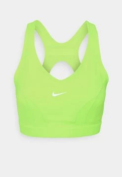 Nike Performance BRA - Sport-BH Mit Mittlerer Stützkraft - Lime Glow/barely Green | Damen -Angebote Nike Store 2164f73878784fcbaf6ada131ce83941
