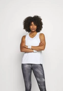 Nike Performance Damen RACE SINGLET - Top - White