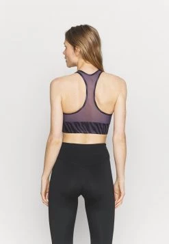 Nike Performance Damen ICONCLASH BRA - Sport-BH Mit Mittlerer Stützkraft - Dark Raisin/white -Angebote Nike Store 21d07cbf0a704e4986aec25498f7cd8b