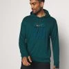 Nike Performance Herren HOODIE - Kapuzenpullover - Atomic Teal/black/electro Orange