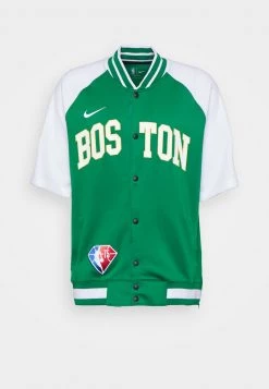 Nike Performance Herren NBA BOSTON CELTICS MOMENTS MIXTAPES SHOWTIME SHORT SLEEVE WARM - Bomberjacke - Clover/white