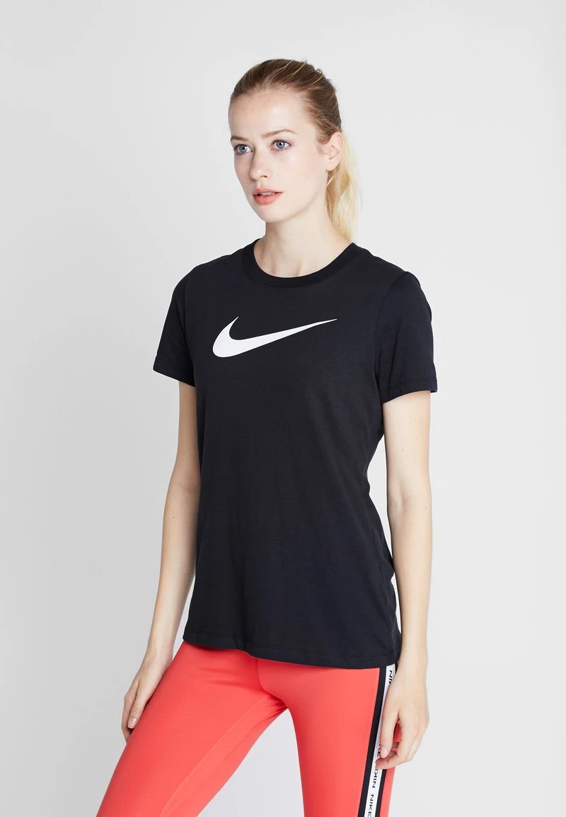 Nike Performance Damen Sport T-shirt - Black/white 1 Nike Performance Damen Sport T-shirt - Black/white