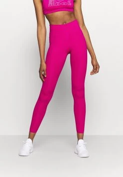 Nike Performance Damen ONE LUXE - Tights - Fireberry/clear